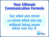 Your Ultimate Communication Formula PDF Poster Image Link